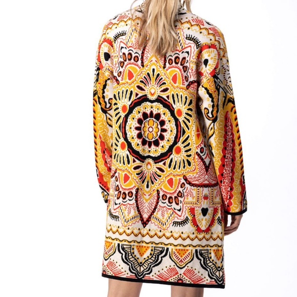 ESSITAM Cardigan Bohochic Soft Cardigan NWT - Picture 6 of 6